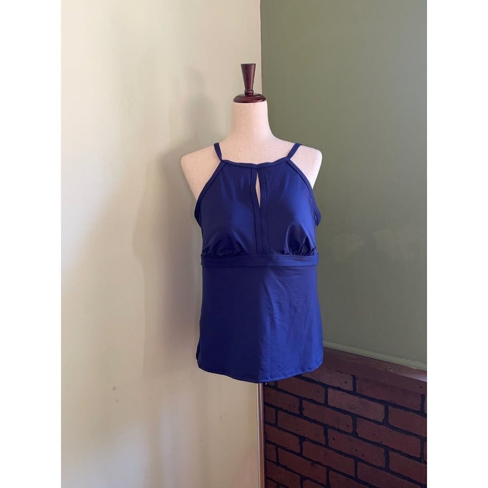 14P Lands End Tankini Swim Top J04 104